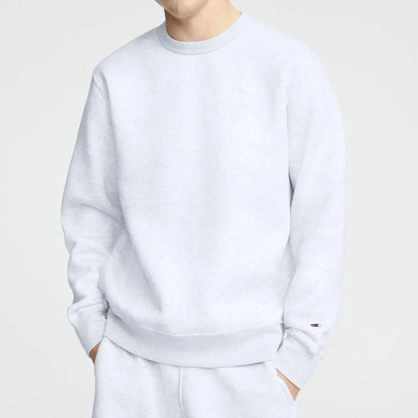 Bluza de trening cu guler rotund Powerblend, C Logo