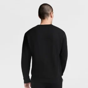 Bluza de trening cu guler rotund Powerblend, Script Logo