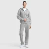 Hanorac cu glugă și fermoar din fleece Powerblend, cu C Logo
