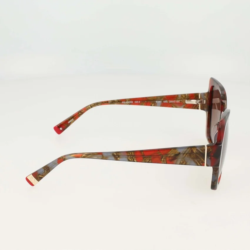 Ochelari polarizați pentru femei, model Oversized Butterfly