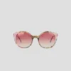 Ochelari rotunzi polarizați pentru femei, model Flirty
