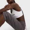 Pantaloni capri ușori de relaxare, cu C Logo