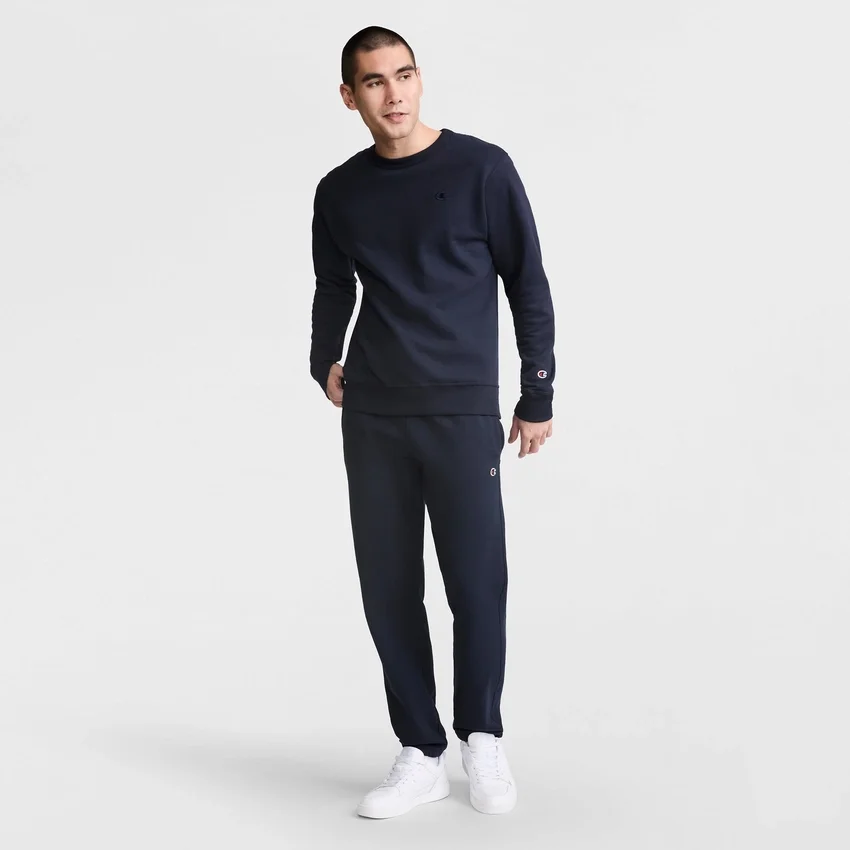Pantaloni de trening Powerblend, cu talie strânsă, C Logo