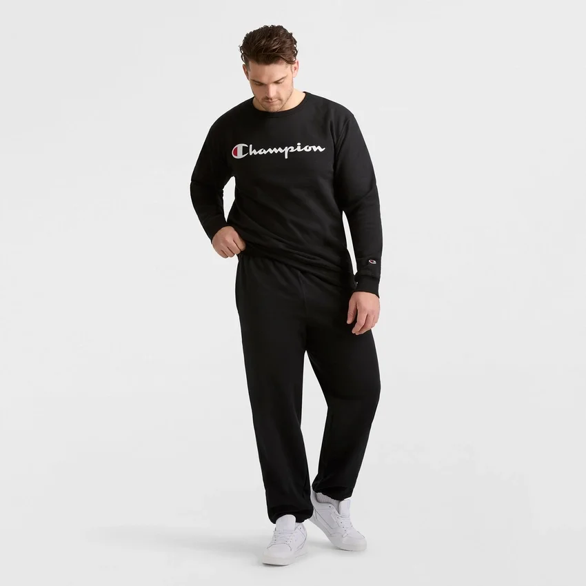 Pantaloni de trening Powerblend, cu talie strânsă, C Logo – mărimi mari și înalte