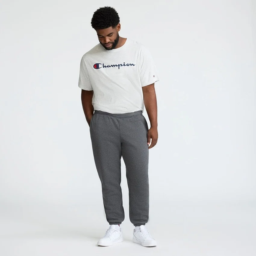 Pantaloni de trening Powerblend, cu talie strânsă, C Logo – mărimi mari și înalte
