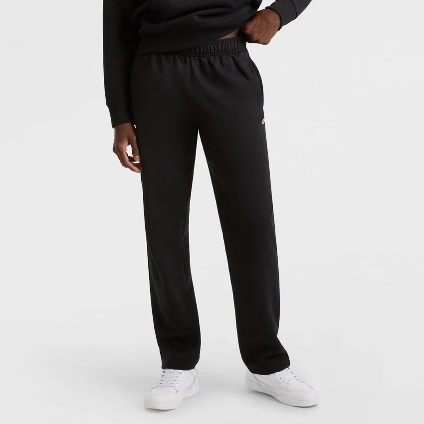Pantaloni de trening Powerblend, cu tiv deschis, C Logo