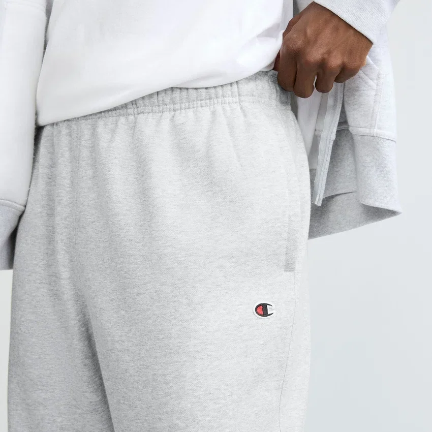 Pantaloni de trening Powerblend, cu tiv deschis, C Logo