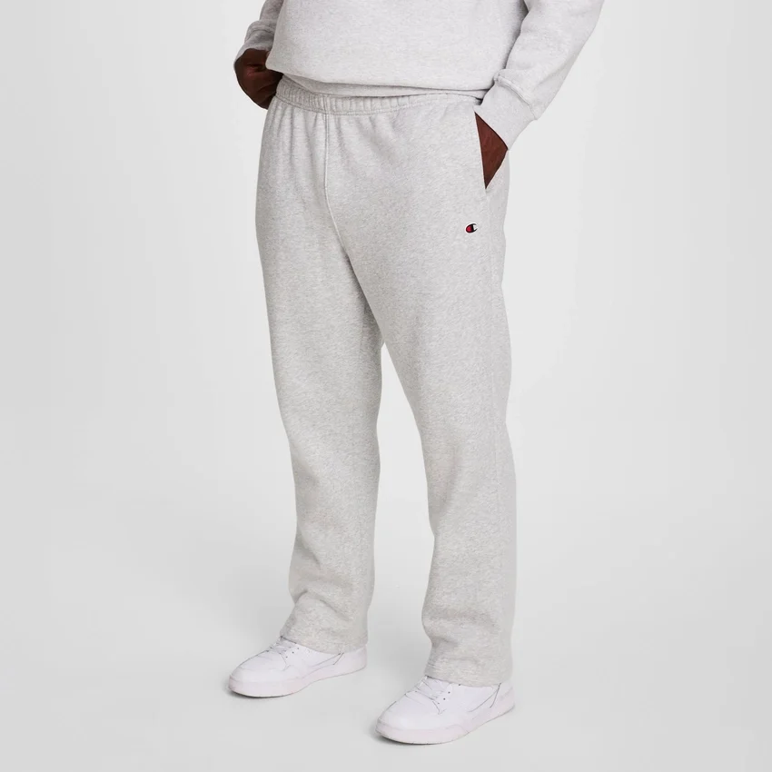 Pantaloni de trening Powerblend, tiv deschis, C Logo – mărimi mari și înalte