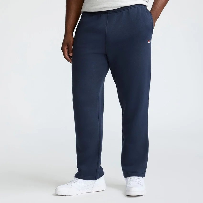 Pantaloni de trening Powerblend, tiv deschis, C Logo – mărimi mari și înalte