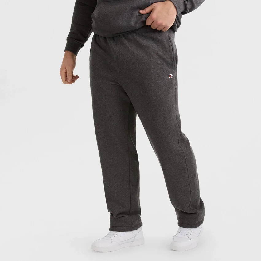 Pantaloni de trening Powerblend, tiv deschis, C Logo – mărimi mari și înalte