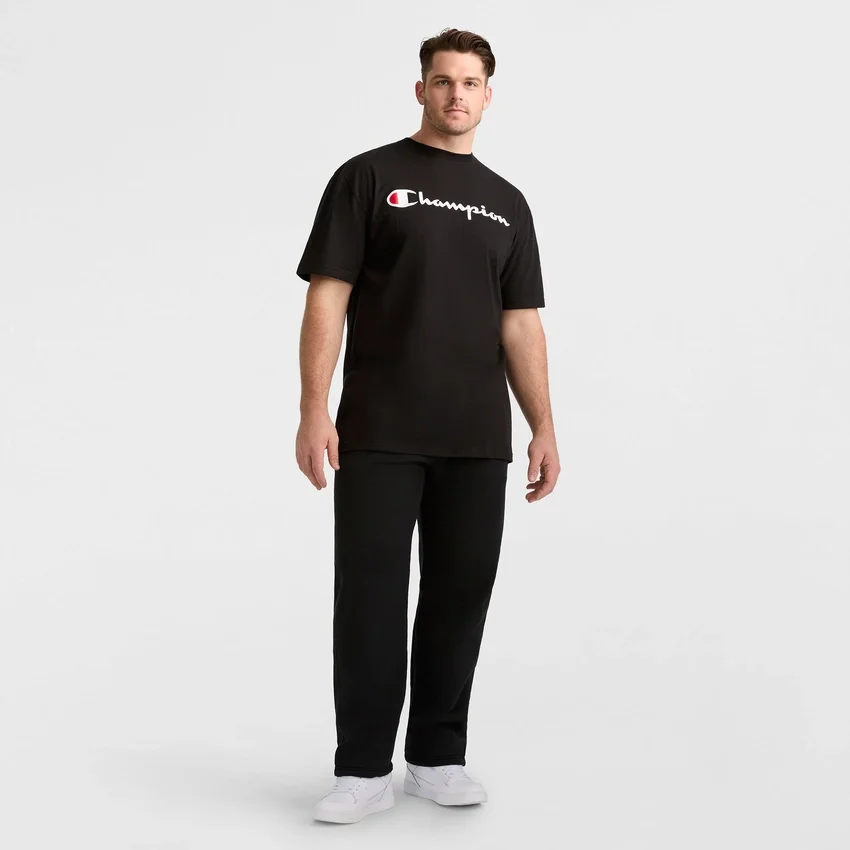 Pantaloni de trening Powerblend, tiv deschis, C Logo – mărimi mari și înalte