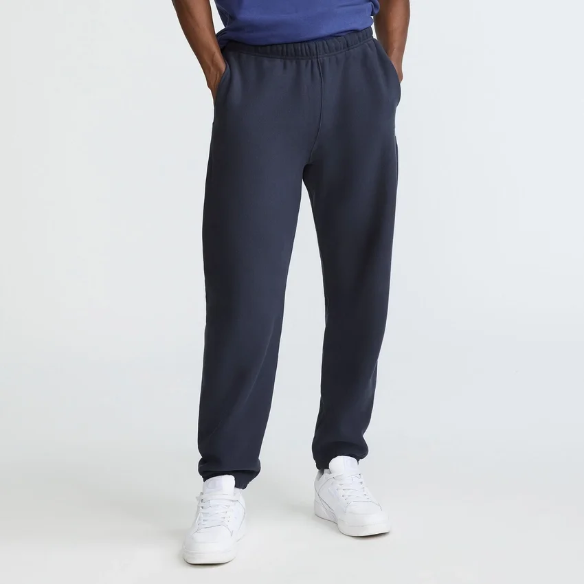 Pantaloni de trening Reverse Weave cu logo mic și talie strânsă