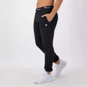 Pantaloni de trening Reverse Weave cu logo mic și talie strânsă