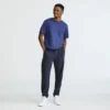Pantaloni de trening Reverse Weave cu logo mic și talie strânsă