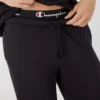 Pantaloni de trening Reverse Weave cu logo mic și talie strânsă