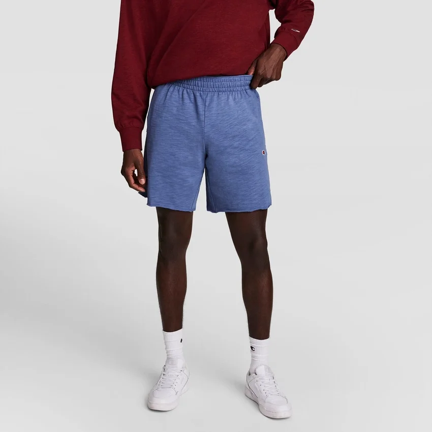 Pantaloni scurți de 9" în stil retro modern, spălați, cu C Logo