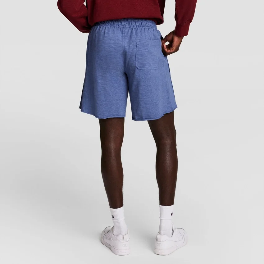 Pantaloni scurți de 9" în stil retro modern, spălați, cu C Logo