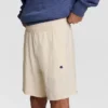 Pantaloni scurți de 9" în stil retro modern, spălați, cu C Logo
