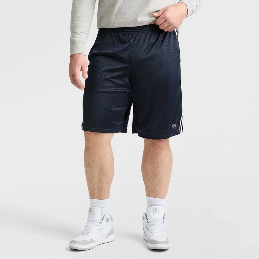Pantaloni scurți din plasă de lacrosse de 10" – Mărimi mari și înalte