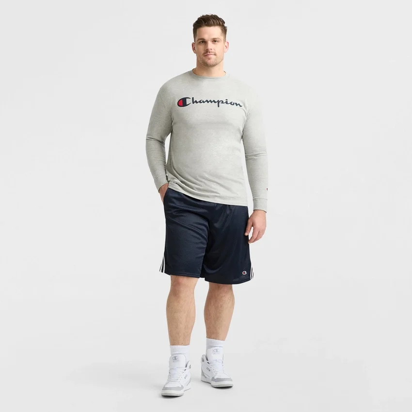 Pantaloni scurți din plasă de lacrosse de 10" – Mărimi mari și înalte