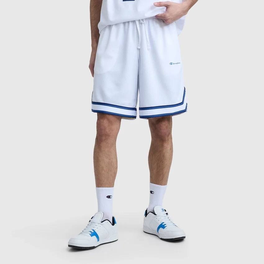 Pantaloni scurți reversibili Gridiron de 10", Script Logo