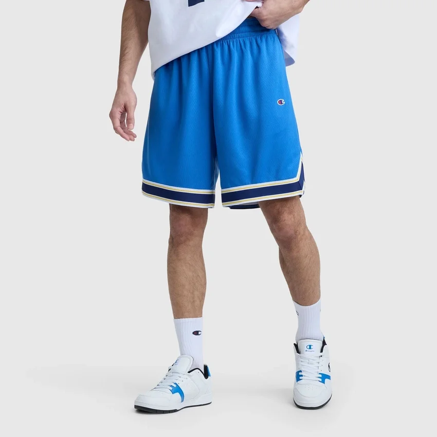 Pantaloni scurți reversibili Gridiron de 10", Script Logo