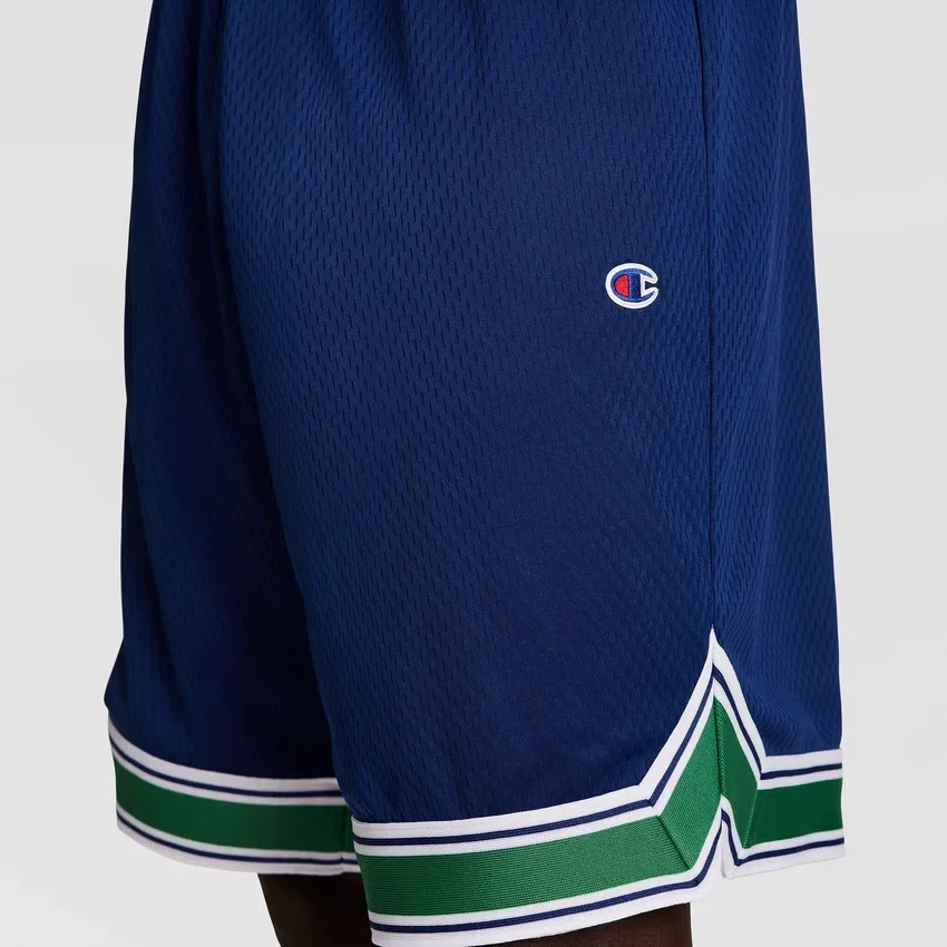 Pantaloni scurți reversibili Gridiron de 10", Script Logo