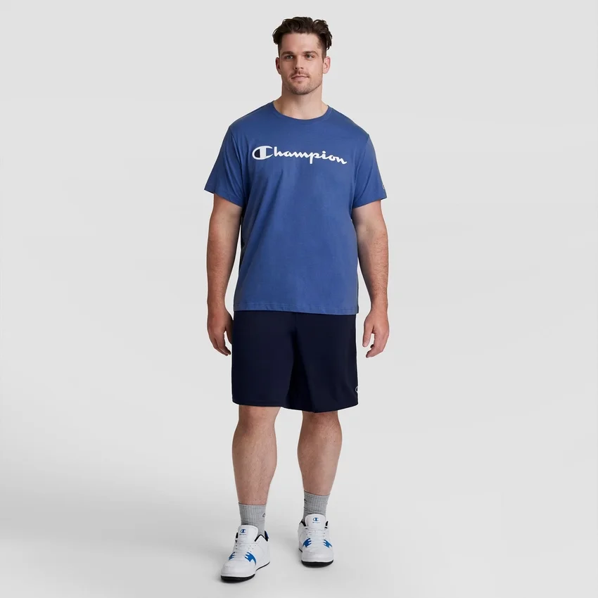 Pantaloni scurți sportivi de 10", cu proprietăți de absorbție a umezelii – Mărimi mari și înalte