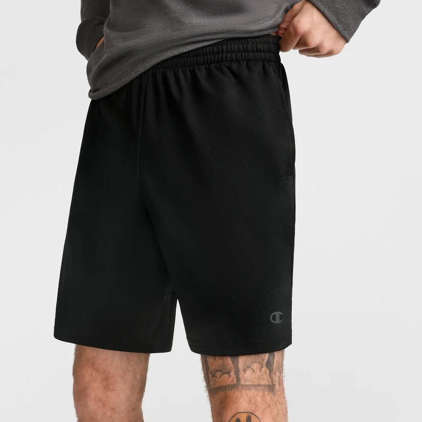 Pantaloni scurți sportivi de 7", cu proprietăți de absorbție a umezelii
