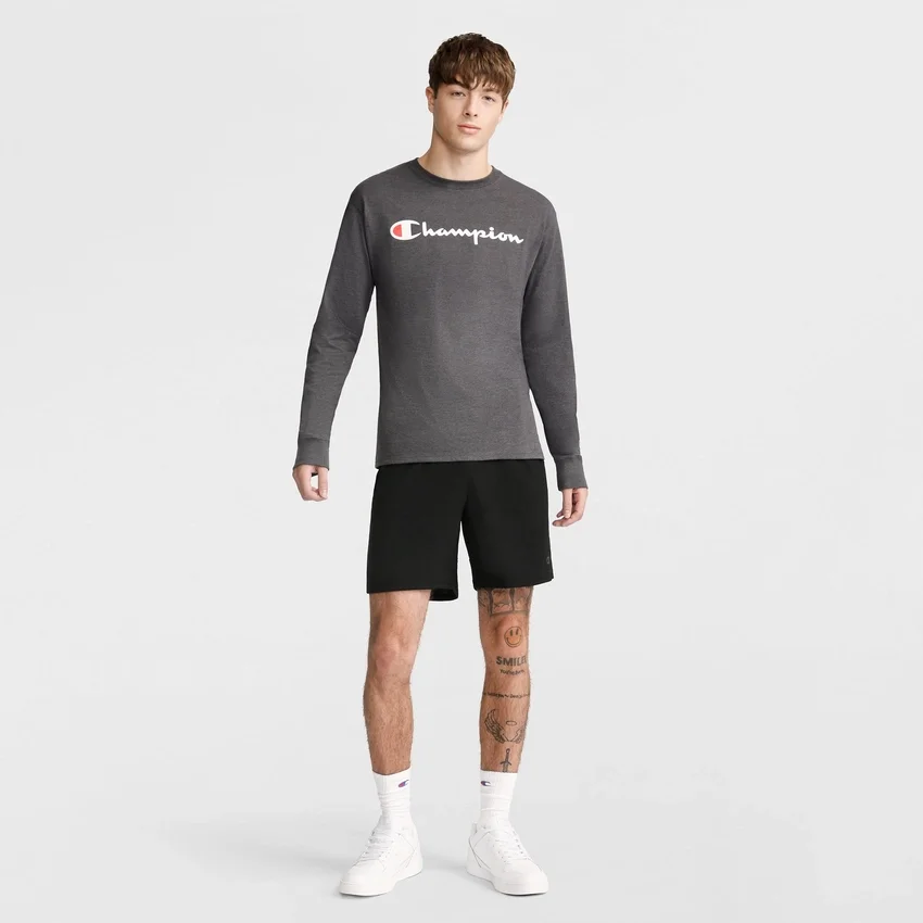 Pantaloni scurți sportivi de 7", cu proprietăți de absorbție a umezelii