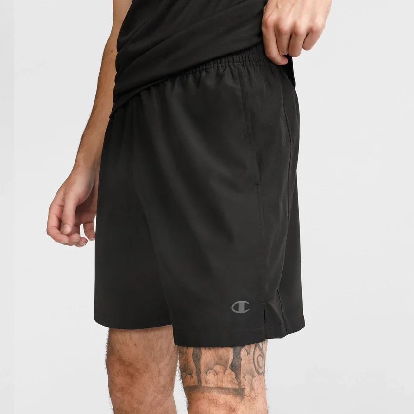 Pantaloni scurți sportivi țesuti de 7"