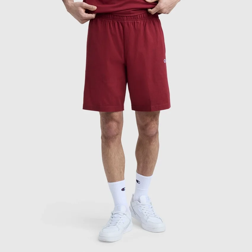 Pantaloni scurți ușori de relaxare de 9", cu logo C brodat