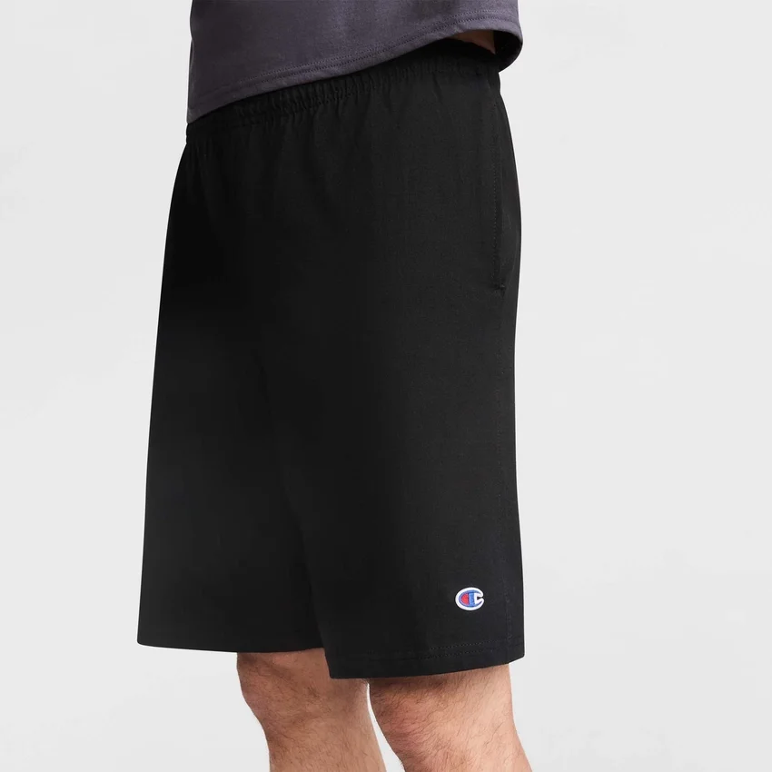 Pantaloni scurți ușori de relaxare de 9", cu logo C brodat