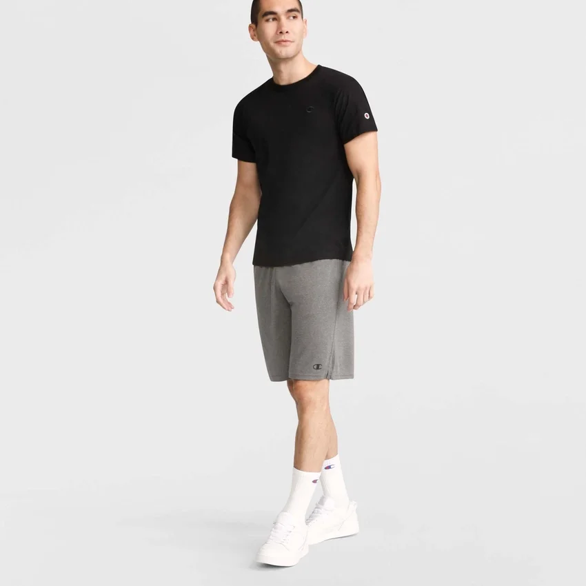 Pantaloni scurți ușori de relaxare de 9", cu logo C brodat