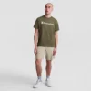 Pantaloni scurți ușori de relaxare de 9", cu logo C brodat