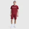 Pantaloni scurți ușori de relaxare de 9", cu logo C brodat