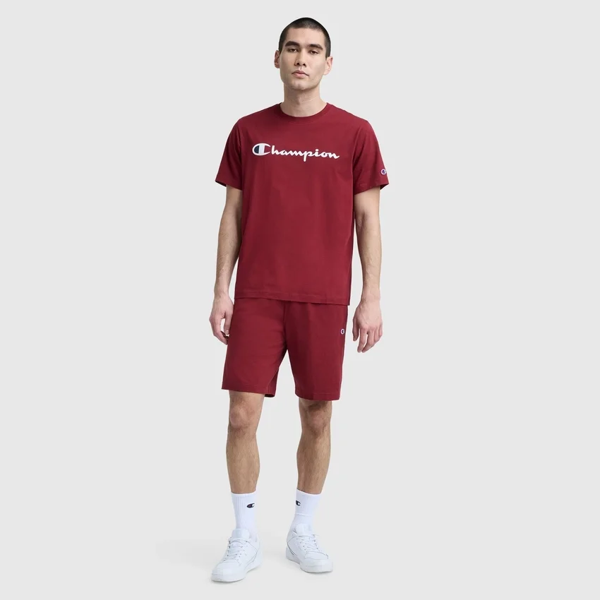 Pantaloni scurți ușori de relaxare de 9", cu logo C brodat