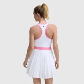 Rochie de tenis Match Point, cu Script Logo brodat