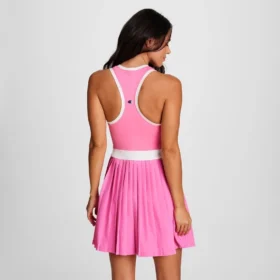 Rochie de tenis Match Point, cu Script Logo brodat