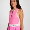 Rochie de tenis Match Point, cu Script Logo brodat