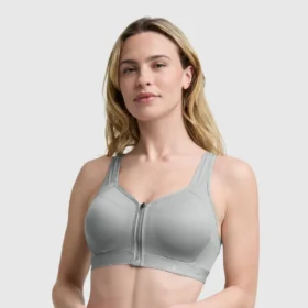 Sutien sport cu fermoar Motion Control
