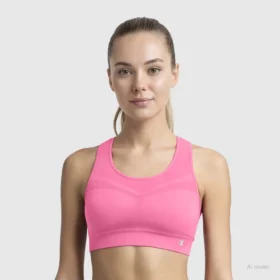 Sutien sport fără cusături, cu spate în formă de U
