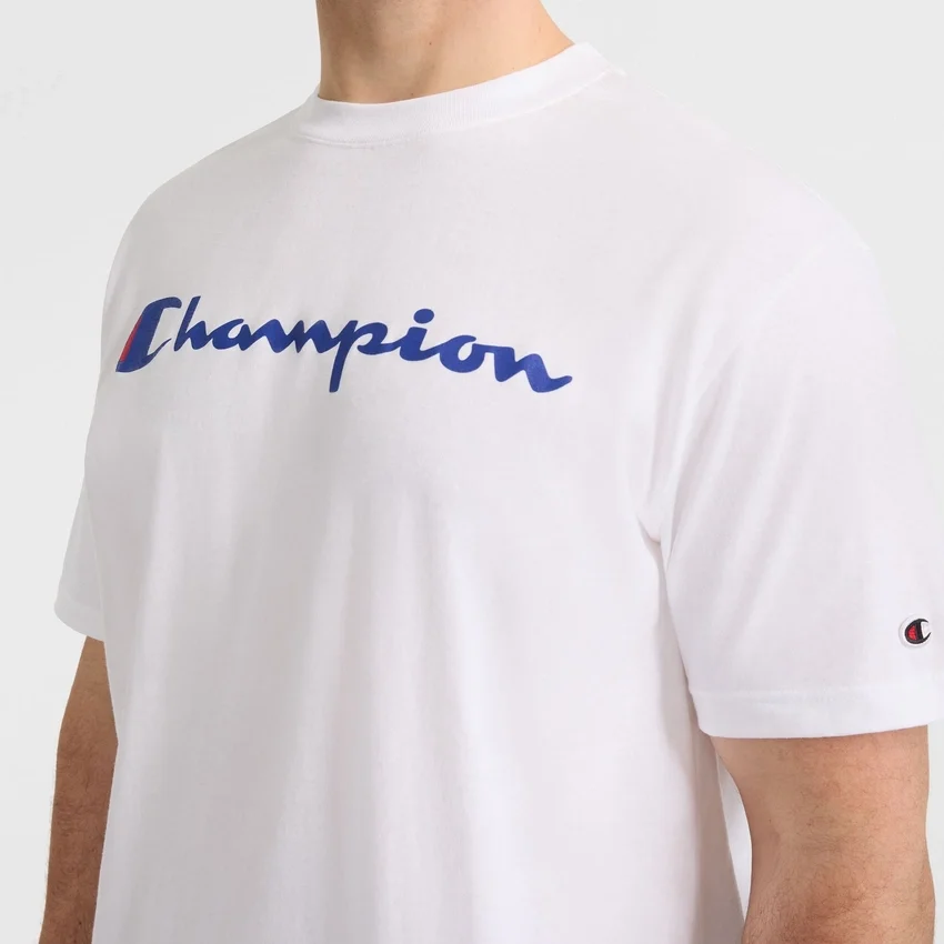 Tricou clasic cu grafică, Script Logo – mărimi mari și înalte