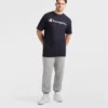 Tricou clasic cu grafică, Script Logo – mărimi mari și înalte