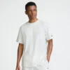 Tricou clasic cu imprimeu grafic, Script Logo tonal