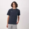 Tricou clasic cu imprimeu grafic, Script Logo tonal