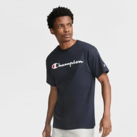 Tricou clasic cu imprimeu, Script Logo