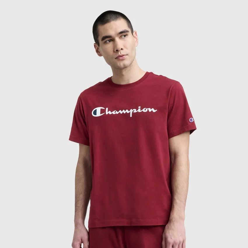 Tricou clasic cu imprimeu, Script Logo