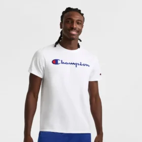 Tricou clasic cu imprimeu, Script Logo