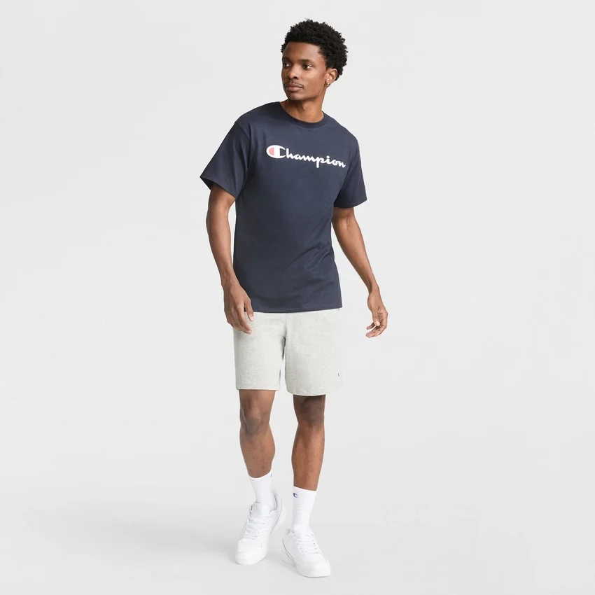 Tricou clasic cu imprimeu, Script Logo